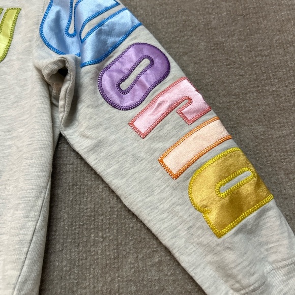 Disney Gray Sweatshirt with Colorful Lettering - Picture 3 of 4